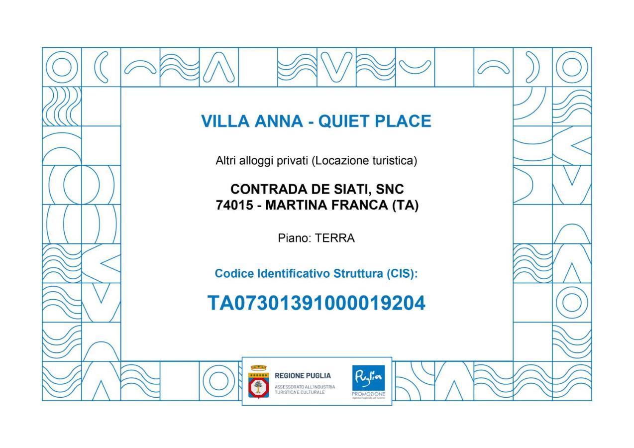 Silent Place Martina Franca Bagian luar foto